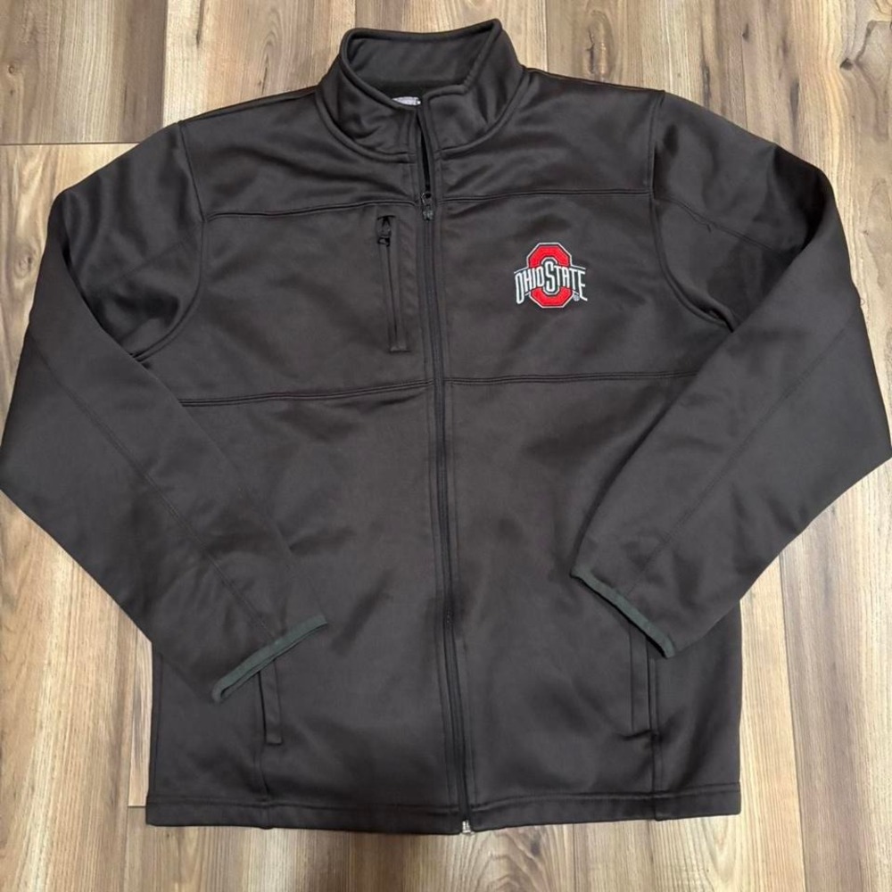 Ohio State Buckeyes Varsity Apparel Sz‎ Medium Coat Jacket